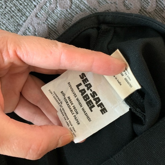 Lucy & Yak Emmy Organic Cotton Overall Dungarees Black - Picture 11 of 16